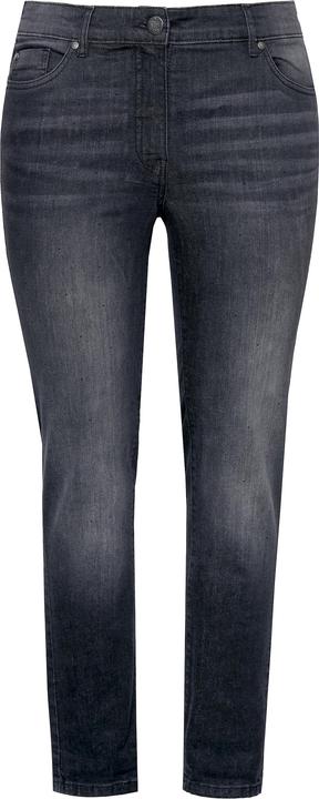Immagine prodotto Ulla Popken Jeans modello Sarah con taglio della gamba aderente e applicazioni (28)