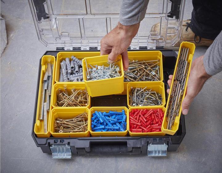 Actual product image Stanley Organizer TSTAK 10 compartments