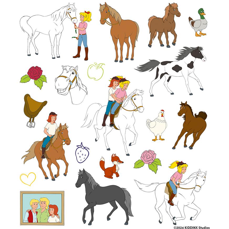 Thumbnail - Frech Tattoobuch Bibi & Tina