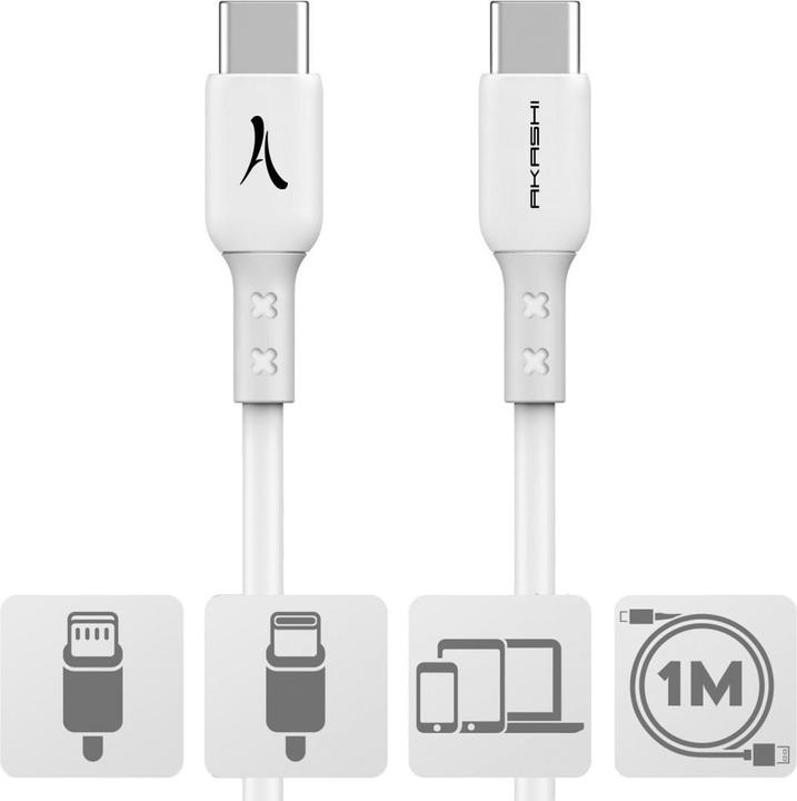Actual product image Akashi USB-C / USB-C cable (1.50 m)
