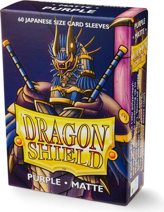 Immagine prodotto Arcane Tinman ART11109 - Custodia protettiva per cartoline in formato giapponese: Matt - Viola (60 pz)