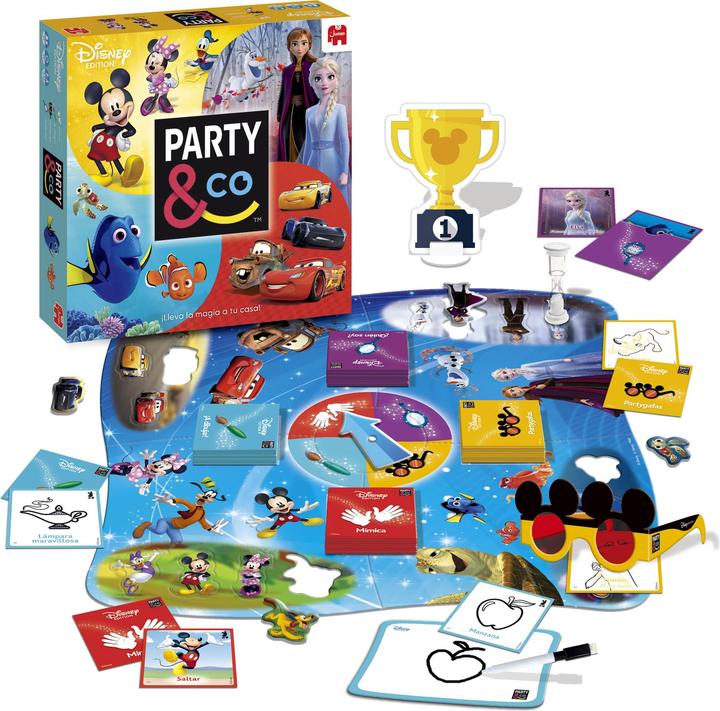 Actual product image Jumbo Party & Co. Disney ES (Spanish, 3 - 15 Players)