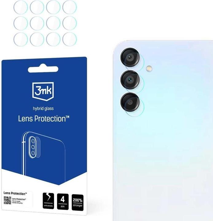 Immagine prodotto 3MK Lens Protect Sam A15 5G Ochrona na obiektyw aparatu 4szt (4 pz., Samsung Galaxy A15 5G)