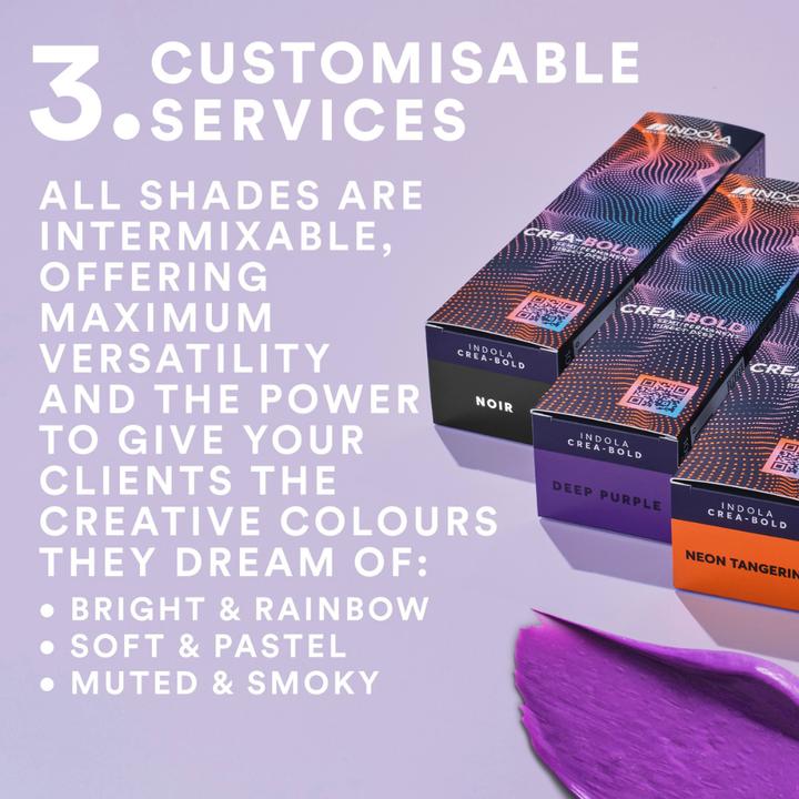 Produktbild Indola Crea-Bold Semi-Permanent True Pink Hair Color 100ml