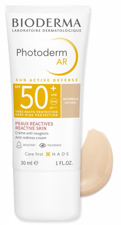 Actual product image Bioderma Photoderm AR (Sun cream face, SPF 50, 30 ml, 150 g)