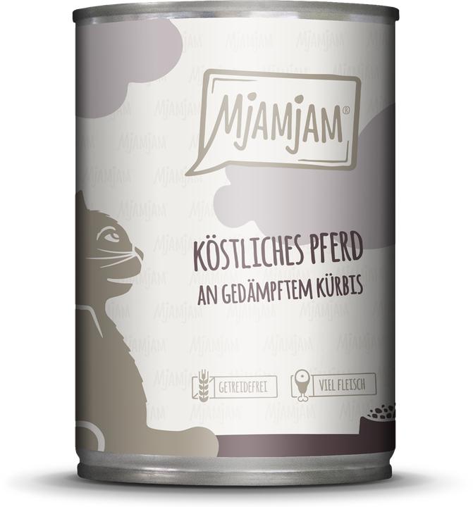Produktbild Mjamjam Adult Pferd & Kürbis (Adult, 400 Stk., 400 g)