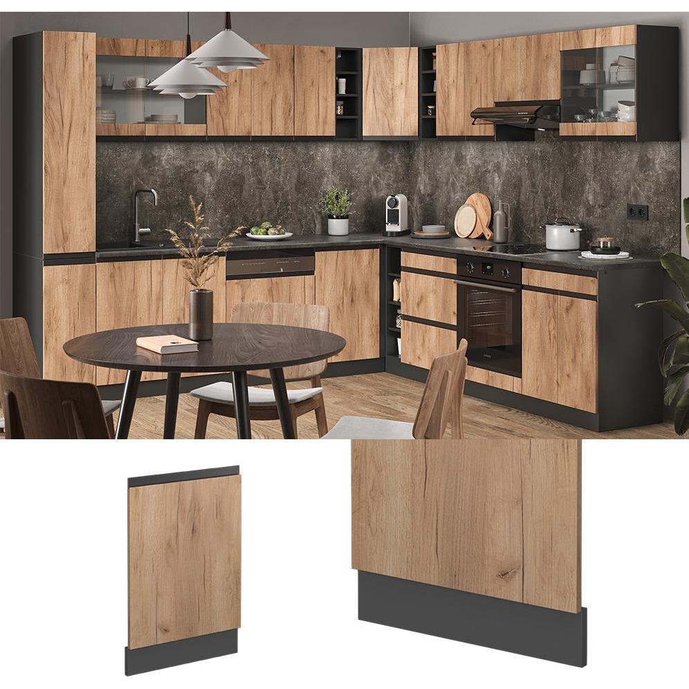 Thumbnail - Vicco Frontblende R-Line, Geschirrspüler Zubehör, Gold