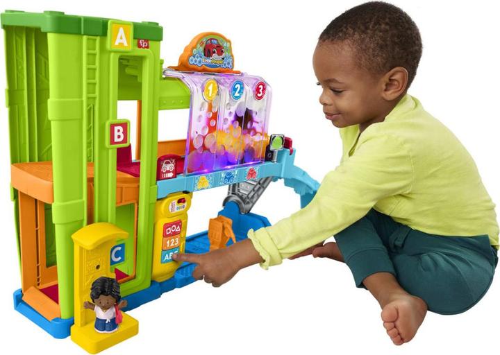 Produktbild Mattel Fisher-Price - Little People Car Center (Nordics) (HRC60)