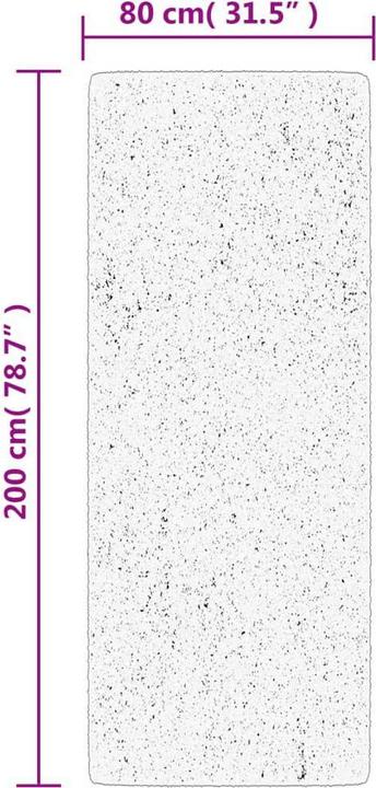 Actual product image vidaXL Teppich (80 x 200 cm)