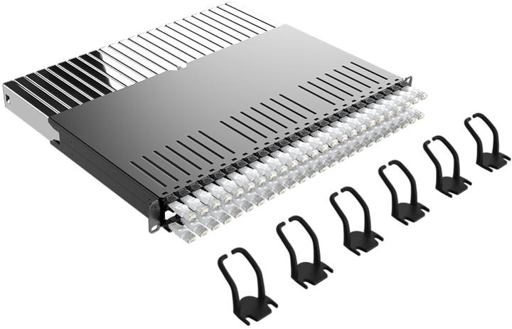 Produktbild PATCHBOX 365 CAT.6A STP WHITE 0,8M