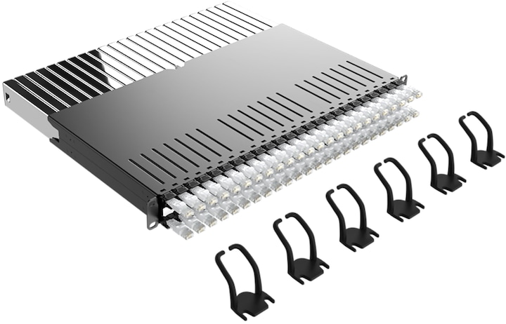 Produktbild PATCHBOX 365 CAT.6A STP WHITE 0,8M