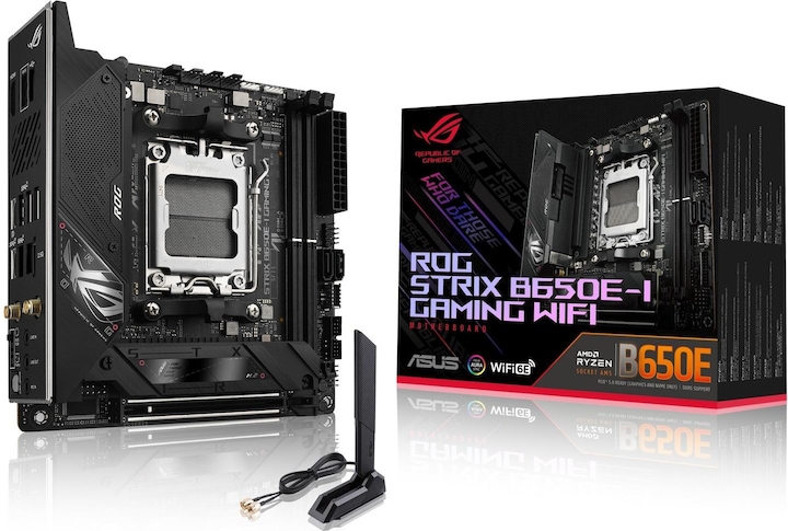 Produktbild ASUS ROG STRIX B650E-I GAMING WIFI (AM5, AMD B650E, Mini-ITX)