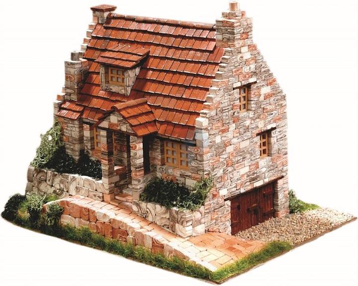 Block Cuit. Kit modello 3D in ceramica - Vecchia casa inglese «Old Cottage 3» (26 x 14 x 22 cm)