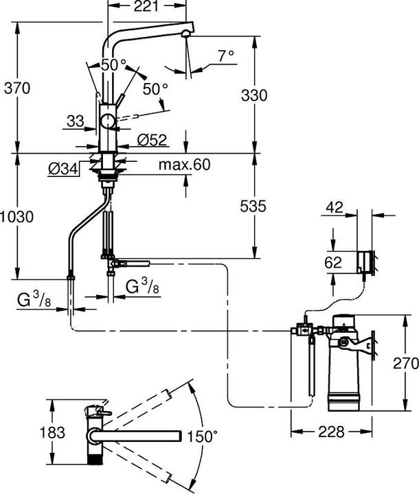 Produktbild Grohe Blue Pure Minta