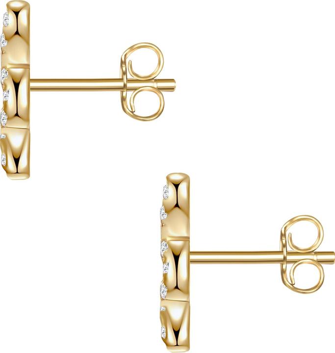 Immagine prodotto Glanzstücke München Serpente da donna in argento Sterling Cubic Zirconia Oro Giallo - 26615 (Argento)