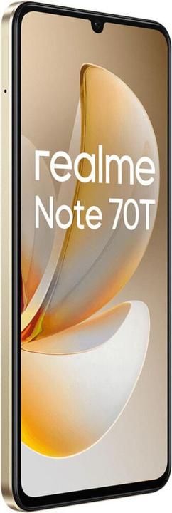 Actual product image realme Note 70T 64GB/4GB - Beach Gold (64 GB, Beach Gold, 6.74")