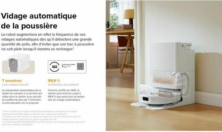 Image du produit Roborock Qrevo Plus (Robot d'aspiration et de nettoyage)