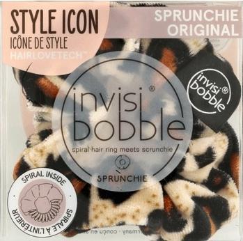 Actual product image Invisibobble Hair Tie Sprunchie Leopard (Hair tie)