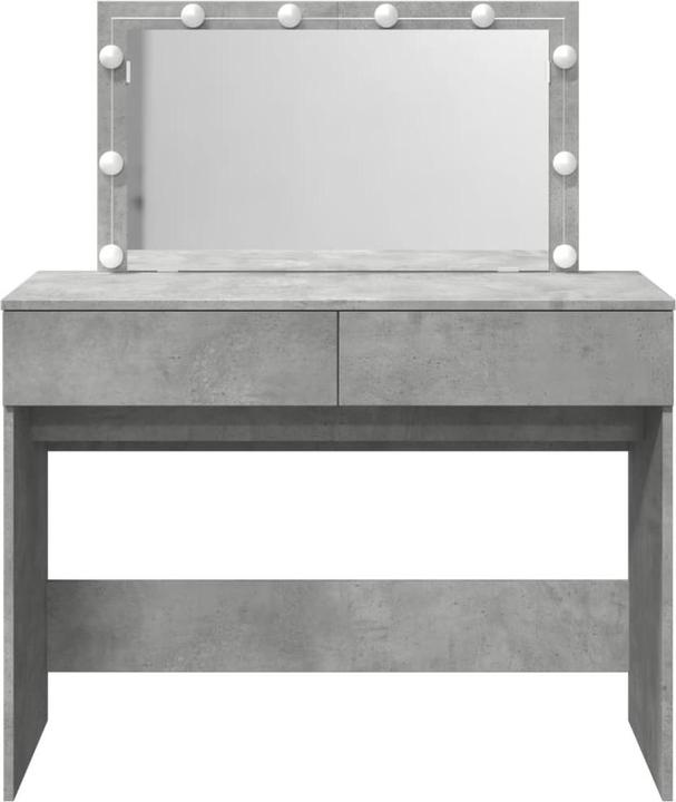 Image du produit VidaXL Coiffeuse avec éclairage LED (100 x 40 x 120 cm)