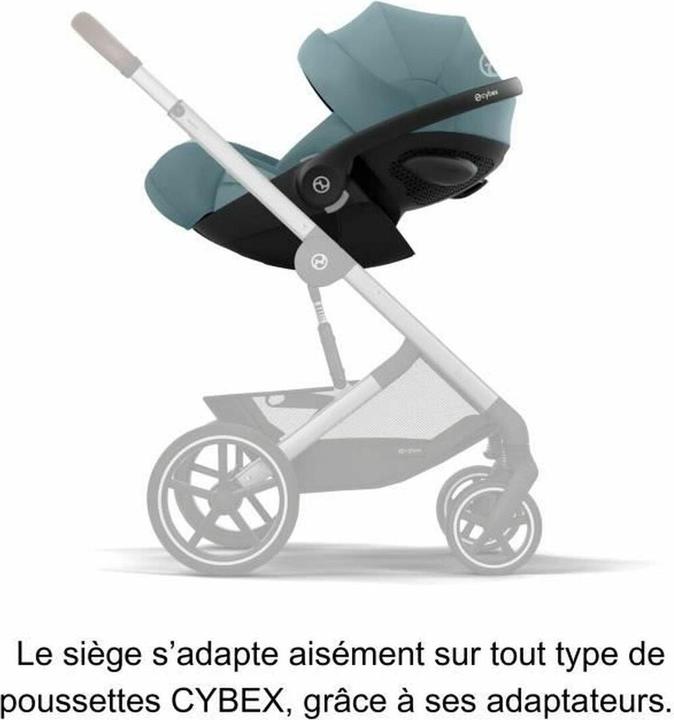 Produktbild Cybex CLOUD G I-SIZE PLUS Stormy Blue | light blue (Babyschale, ECE R129/i-Size Norm)