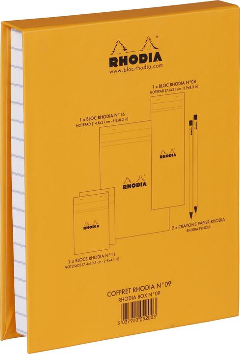 Image du produit Rhodia Blocs agrafés 80 g Basics (A1, Quadrillé)