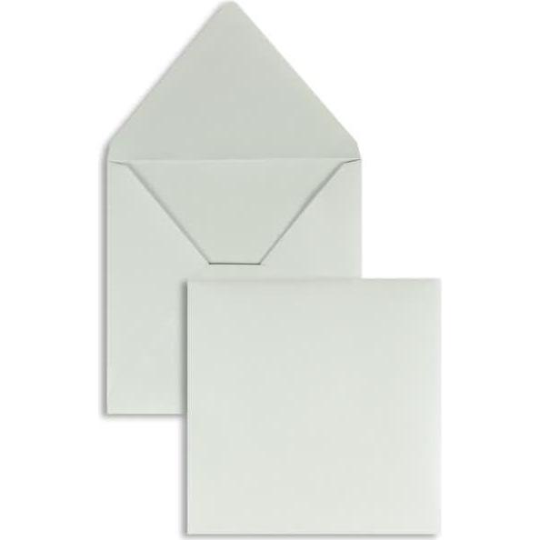 Blanke, Briefumschlag, Briefumschläge 164x164mm 100g/qm gummiert VE=100 Stück marble white (100 x)