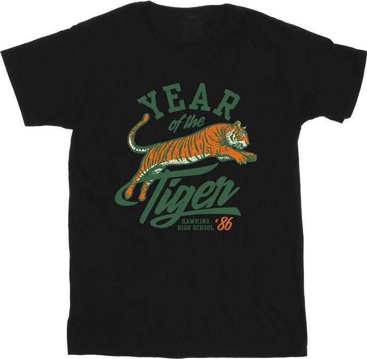 Produktbild Netflix Stranger Things Hawkins Year of The Tiger 86 TShirt (XL)