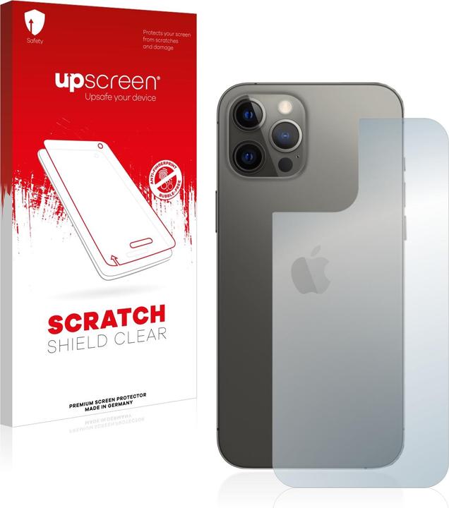 Actual product image upscreen Scratch Shield Protector (1 Piece, Apple iPhone 12 Pro Max)