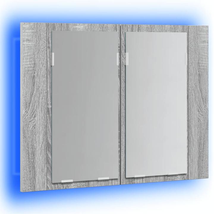Actual product image vidaXL LED-Spiegelschrank (60 x 12 x 45 cm)