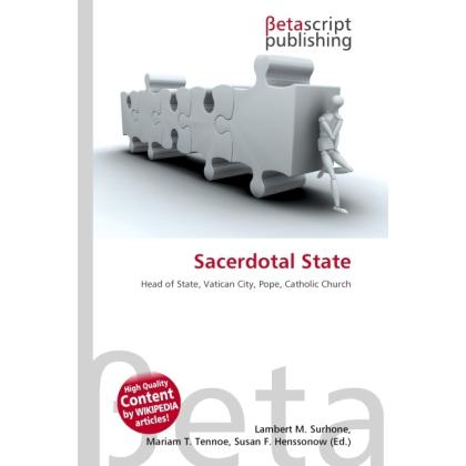 Sacerdotal State, Fachbücher von Lambert M. Surhone, Miriam T. Timpledon, Susan F. Marseken