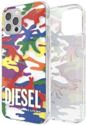 Produktbild Diesel Clear Case Pride Camo AOP iPhone 12 Pro Max multikolor/colorful 44333 (Apple iPhone 12 Pro Max)