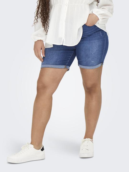 Immagine prodotto Only Curvy CARLaola Reg Pantaloncini in denim distrutti Pantaloncini in denim (42)
