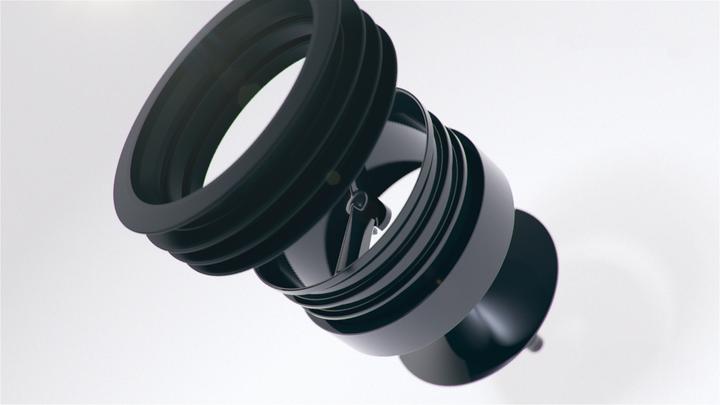 Actual product image Green Drain Waterfree floordrain trapseal 75-85mm