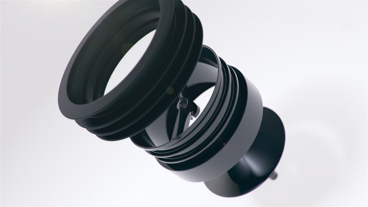 Actual product image Green Drain Waterfree floordrain trapseal 75-85mm