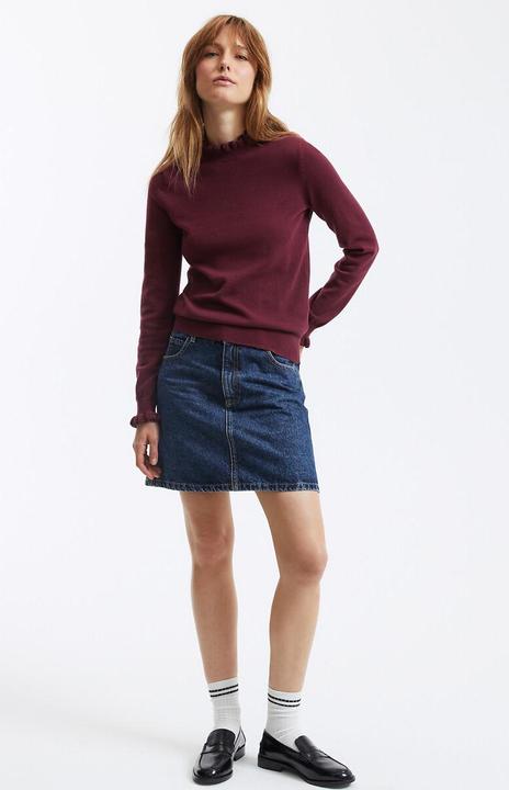 Immagine prodotto La Redoute Collections Maglia con colletto a balze e maniche lunghe (M)