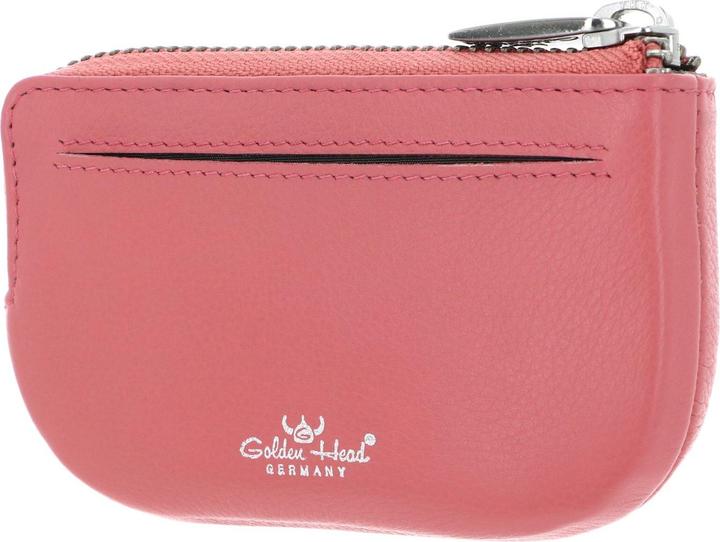 Actual product image Golden Head Madrid leather key case 11 cm