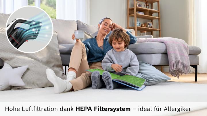 Produktbild Bosch Hausgeräte Bosch BTS942WQC Akku-Staubsauger, Unlimited 9, Weiss