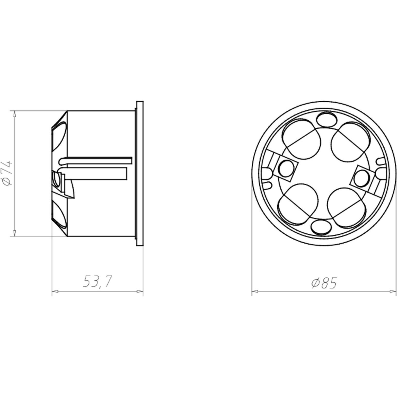 Thumbnail - Kaiser, Abzweigdose, Hohlwanddose