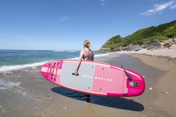 Productafbeelding Aqua Marina Koraal (Framboos) - Geavanceerde allround iSUP (10'2")
