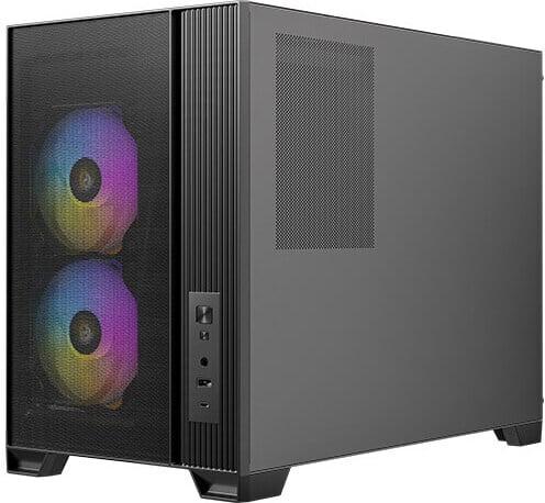 Actual product image Antec FLUX M ATX/Micro-ATX/ITX Midi Tower PC case (ITX, mATX)