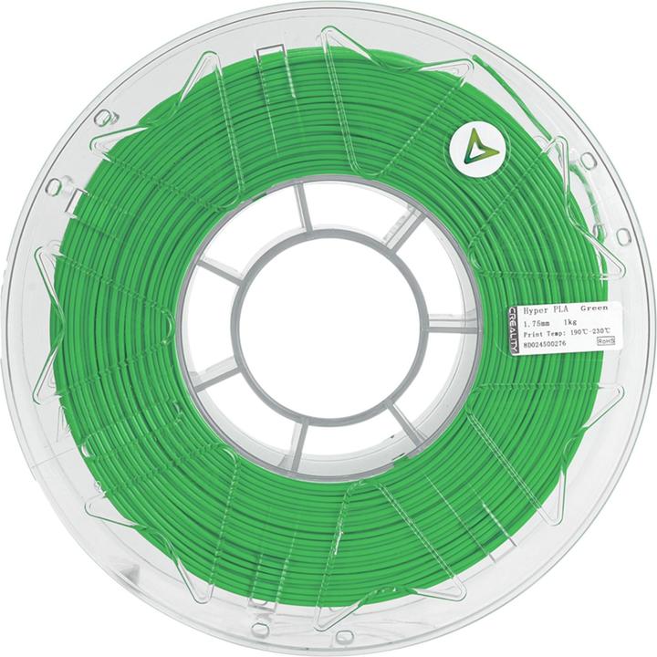 Actual product image Creality Pla Rfid Green Hyper Series 3d Filament (PLA, 1.75 mm, 1000 g, Green)