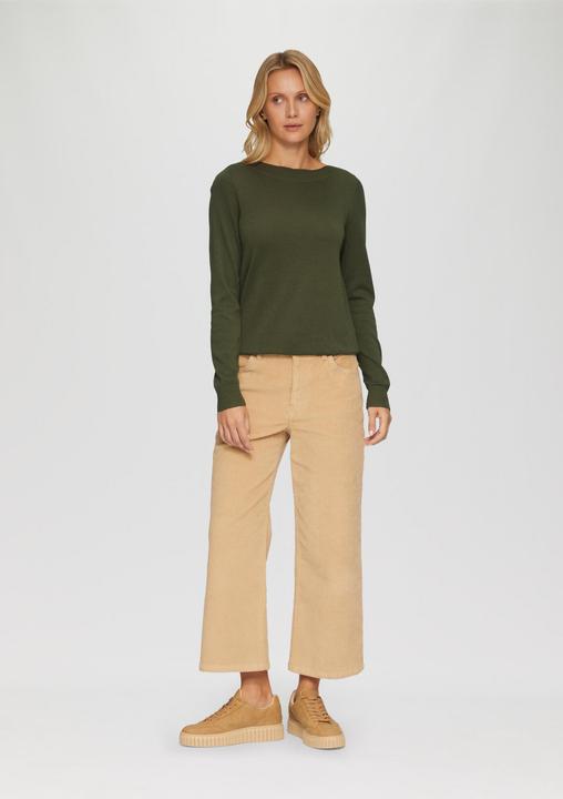 Produktbild S.Oliver Strickpullover Strickpullover mit U-Boot-Ausschnitt (34)