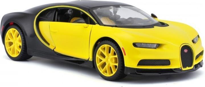 Produktbild Maisto Composite model Bugatti Chiron yellow-black 1/24