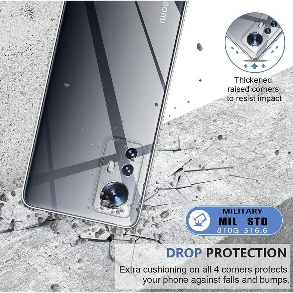 Thumbnail - Screenguard Xiaomi 12 Flexible TPU Clear Case (Xiaomi 12), Smartphone Hülle, Transparent