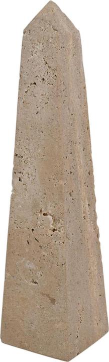 Actual product image Hestia Travertine Obelisk - 30cm