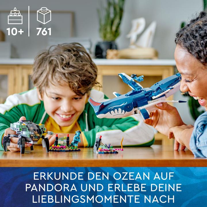 Produktbild LEGO Payakan der Tulkun und Krabbenanzug (75579, LEGO Avatar)