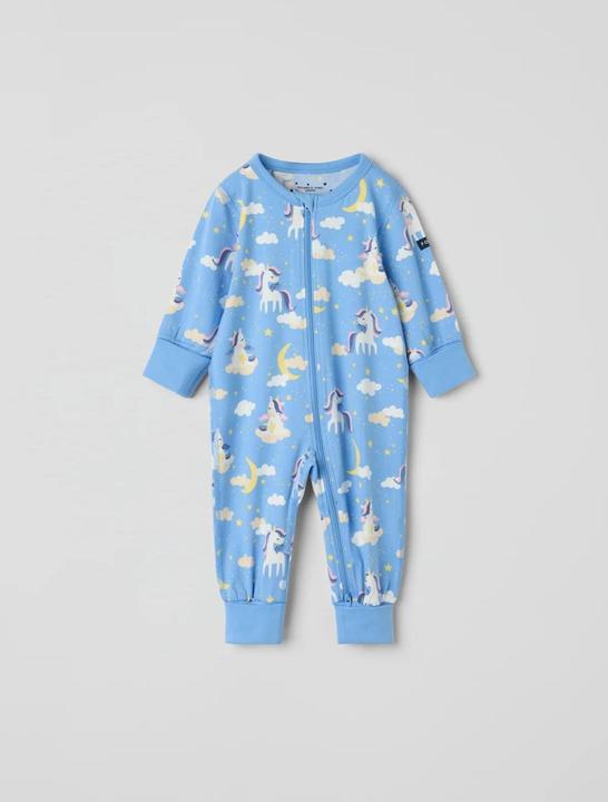 Produktbild PO.P Baby-Pyjama mit Einhorn-Motiv (62, 68)