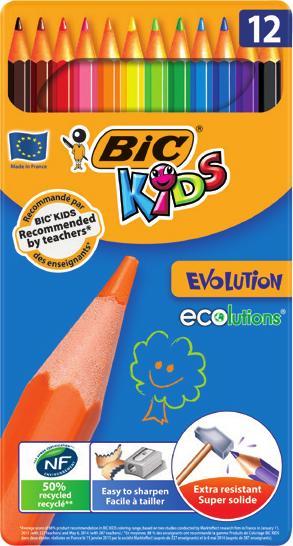 Produktbild Bic Kids Farbstifte Evolution (12 x)