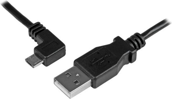 StarTech Micro USB Lade- und Sync-Kabel St/St - Links gewinkelt Micro-USB - 0,5m (0.50 m, USB 2.0)