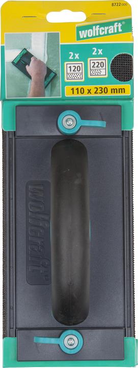 Actual product image wolfcraft wolfcraft 1 Handschleifer-Set 5-tlg. (11 cm)